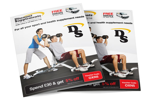 Discount Supplements A5 Leaflet