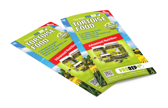 ProRep Tortoise Food Leaflet